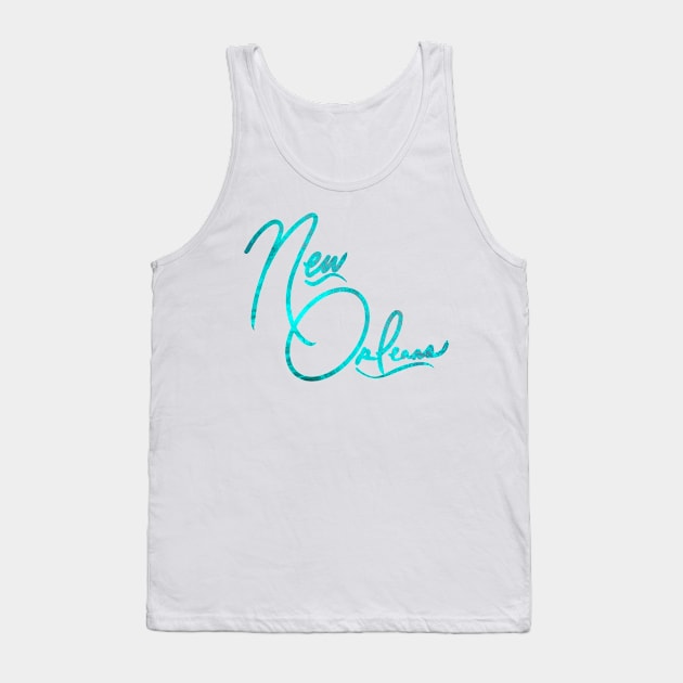 New Orleans Tank Top by Stephanie Kennedy 